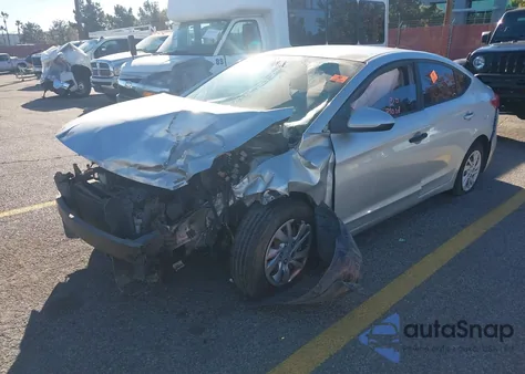 2017 Hyundai Elantra Se from USA, damaged, VIN 5NPD74LF0HH093198